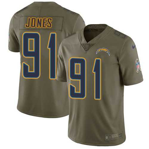Nike Chargers 91 Justin Jones Olive Salute To Service Limited Jersey Dzhi,We sell and wholesale Nike Chargers 91 Justin Jones Olive Salute To Service Limited Jersey Dzhi on line form chian!